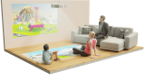 Интерактивный комплекс Ronplay Kids 4в1 с функцией интерактивного пола и стены, модель RsB5